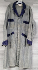 VINTAGE WWII MECHANIC JACKET HBT 13 STAR BUTTONS STONECUTTER SANFORIZED 44 LARGE picture