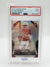 Panini 2019 Prizm Football Kyler Murray Cardinals Silver Prizm RC #301 PSA 9 picture