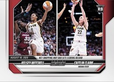 2026 Panini Instant WNBA 316 Kelsey Mitchell Caitlin Clark Indiana Fever PRESALE picture