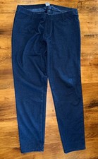 Faded glory Women’s Dark Wash Blue Denim Pull-On Skinny Jeans Solid Regular XXL picture