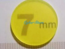 1PC Ce-YAG transparent ceramic-YAG luminescent ceramic 10*10*0.5mm double throw picture