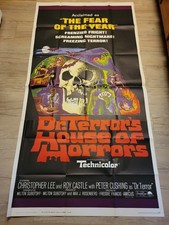 Dr Terror's House Of Horrors Rare Original Three Sheet Movie Poster 41x81 Huge picture