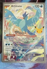 Pokemon TCG Articuno 132/128 Me: 30th Celebration Holo NM picture