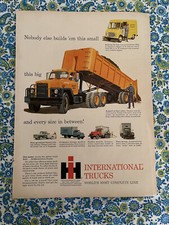 Vintage 1959 International Trucks Print Ad  International Harvester picture