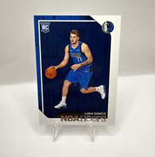 Panini 2018-19 NBA Hoops Luka Dončić RC Winter Parallel Mavericks #268 picture