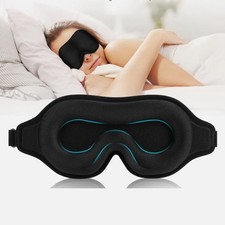 3D Travel Nylon rope&cotton Eye Mask Sleeping Soft Padded Shade Cover Blindfold picture