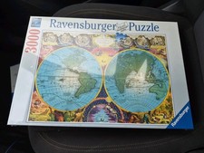 Ravensburger ~ Antique Map By Tom Antonishak ~ 3000 Piece Puzzle New Sealed picture