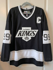 Wayne Gretzky Los Angeles Kings CCM Throwback Jersey Mens Sizes picture