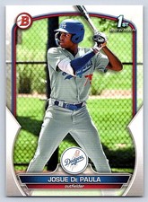 JOSUE De PAULA DODGERS RC 1st card   2023 BOWMAN PROSPECTS #BP-111 picture