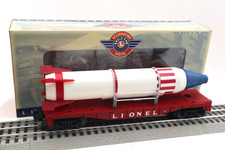 Lionel, O, 6-26025, PW Celebration Flat Car with Rocket, #6407, C-9 NIB picture