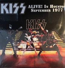 Kiss Alive In Houston September 1977 Vinyl LP Live Love Gun Tour Verne New Seale picture