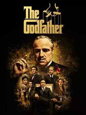 The Godfather 1972 (Cast)  | Movie WALL POSTER 24 X 36 Inches picture