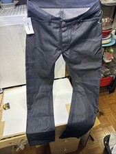Vintage Helmut Lang Raw Silk Denim Jeans Classic Cut [sz 33] Archive. NWT picture