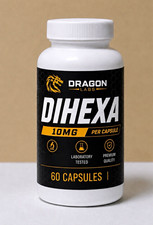 Dragon Labs Dihexa 10mg Capsules 60 Count Lab Tested picture