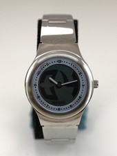 Relic Big Tic Watch Men Silver Stainless Steel Water Resist Battery Blue Quartz picture