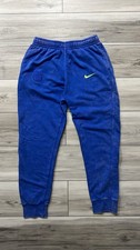 Nike Men's Jogger Sweatpants Barcelona FC Soccer Club Acid Blue Wash Size Medium picture