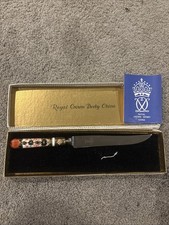 Royal Crown Derby Old Imari 1128 Cake Slice Server Boxed England Vintage picture
