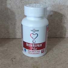 Three Arrows IronRepair Plus Iron B12 Folate Capsules 90ct Low FODMAP picture