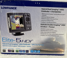 Lowrance Elite-5 HDI Fishfinder GPS Sonar 5”  picture