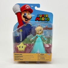 Jakks Pacific Super Mario Rosalina 4 Inch Action Figure with Luma and Wand new picture