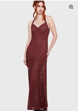Killstar Liliths Garden Maxi Dress  Brown XXL picture