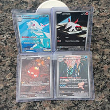 Pokemon 4 Card Lot Cetitan Clawitzer Larvesta Stunfisk picture