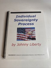Individual sovereignty process Johnny liberty paperback Patriot common law picture