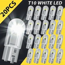 20pcs LED License Plate Interior Light Bulb White T10 194 168 W5W 2825 6000K picture