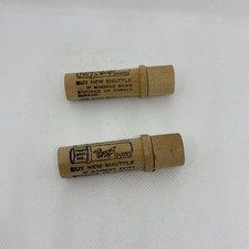 Vintage Boye Sewing Machine Needle Wood Tube Lot with needles  picture