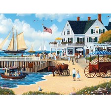 Jigsaw Puzzles 300 Pieces for Adults White Villa Puzzle 300 Pieces Adult Puzzles picture