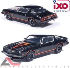 IXO IA64023 1:64 1977 CHEVROLET CAMARO Z/28 (BLACK) picture