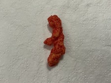 CHEETO, PERSON PRAYING, 2 IN, MAKE THIS ONE OF THE MOST EXPENSIVE CHEETOS EVER picture