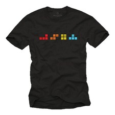 Retro Gamer T Shirt  Vintage Pixel Design 80s 90s Gaming Gift  Sizes S-5XL picture