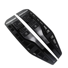 2PC Blackout Side Fender Emblem Nameplate Badge for 2023-2025 F250 picture