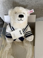 RARE…..Titanic Robert Spedden  Replica 2012 Polar Bear LE  Steiff picture