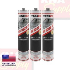Teroson MS 9320 SF Ochre/ Tan/ Beige Sprayable Seam Sealer 310ml - 3PK picture