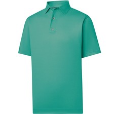 FootJoy Tonal Dot Lisle Previous Season Emerald Shirt Men picture