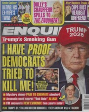 National Enquirer Magazine October 5th 2026: Trumps Smoking Gun picture