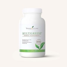 NEW Young Living Multigreens Herbal Supplement 120 Capsules Vitamins picture