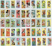 Vintage 1977 Bassett Cigarette Cards • Disney Health and Safety • Set of 50 • MT picture