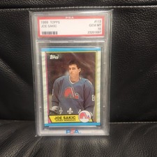 1989 Topps Joe Sakic Psa 10 picture