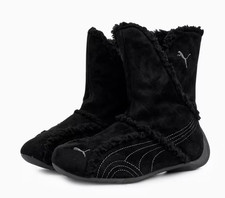 PUMA Slipcat Boots Women's Lifestyle Casual Shoes Fashion Black NWT 410744-02 picture