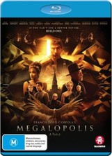 MEGALOPOLIS (2024) Blu-Ray BRAND NEW (USA Compatible) picture