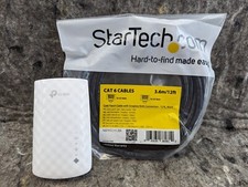 TP-Link RE200 - Dual Band IEEE 802.11ac Wireless Range Extender + Cables picture