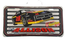 A-Star Promotions Davey Allison Texaco Havoline #28 NASCAR License Plate NEW picture