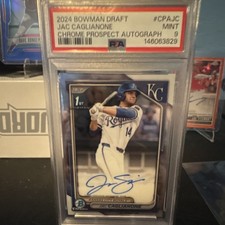 Topps 2024 Bowman Draft Chrome Prospect Auto Jac Caglianone RC #CPA-JC picture