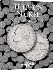 H.E. Harris® Coin Folder - Jefferson Nickels Collection #4: Starting 2026 picture