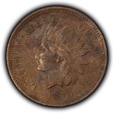 1870 1c Indian Head Small Cent - UNC - SKU-Y6499 picture