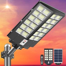10000W Commercial Solar Street Light Dusk to Dawn Lamp for Parking Lot Road Yard picture