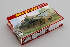 Trumpeter 61616 1/16 M4A1(76)W Medium Military Tank Model Kit Highly-Detailed picture